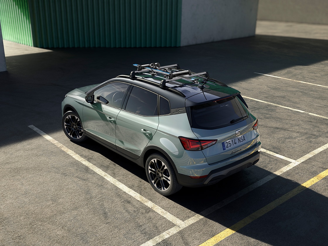 Skiträger auf einem SEAT Arona