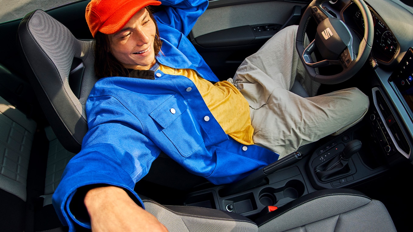 Schalensitze im SEAT Ibiza.