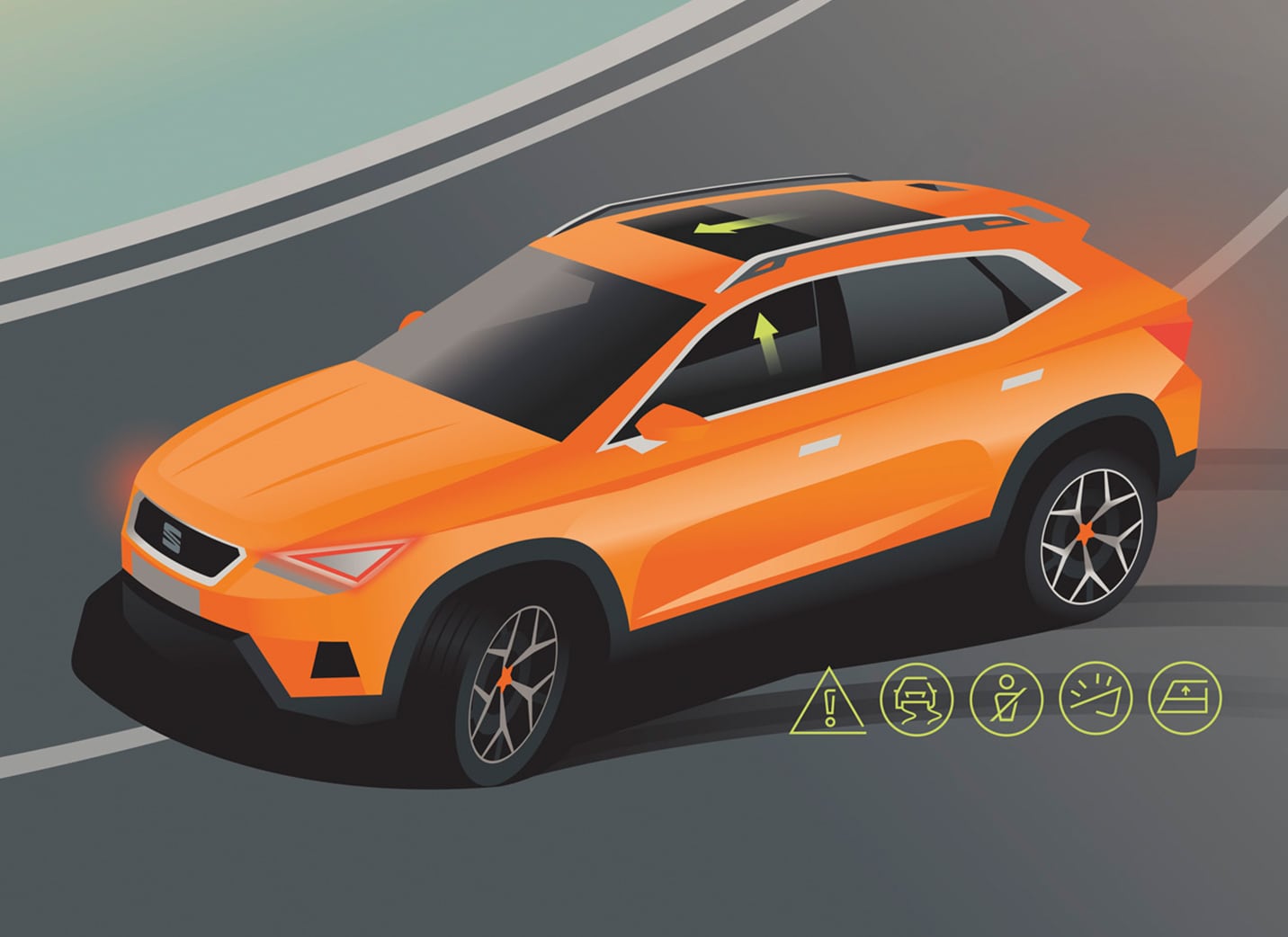 SEAT Ateca SUV Assistant pré-collision