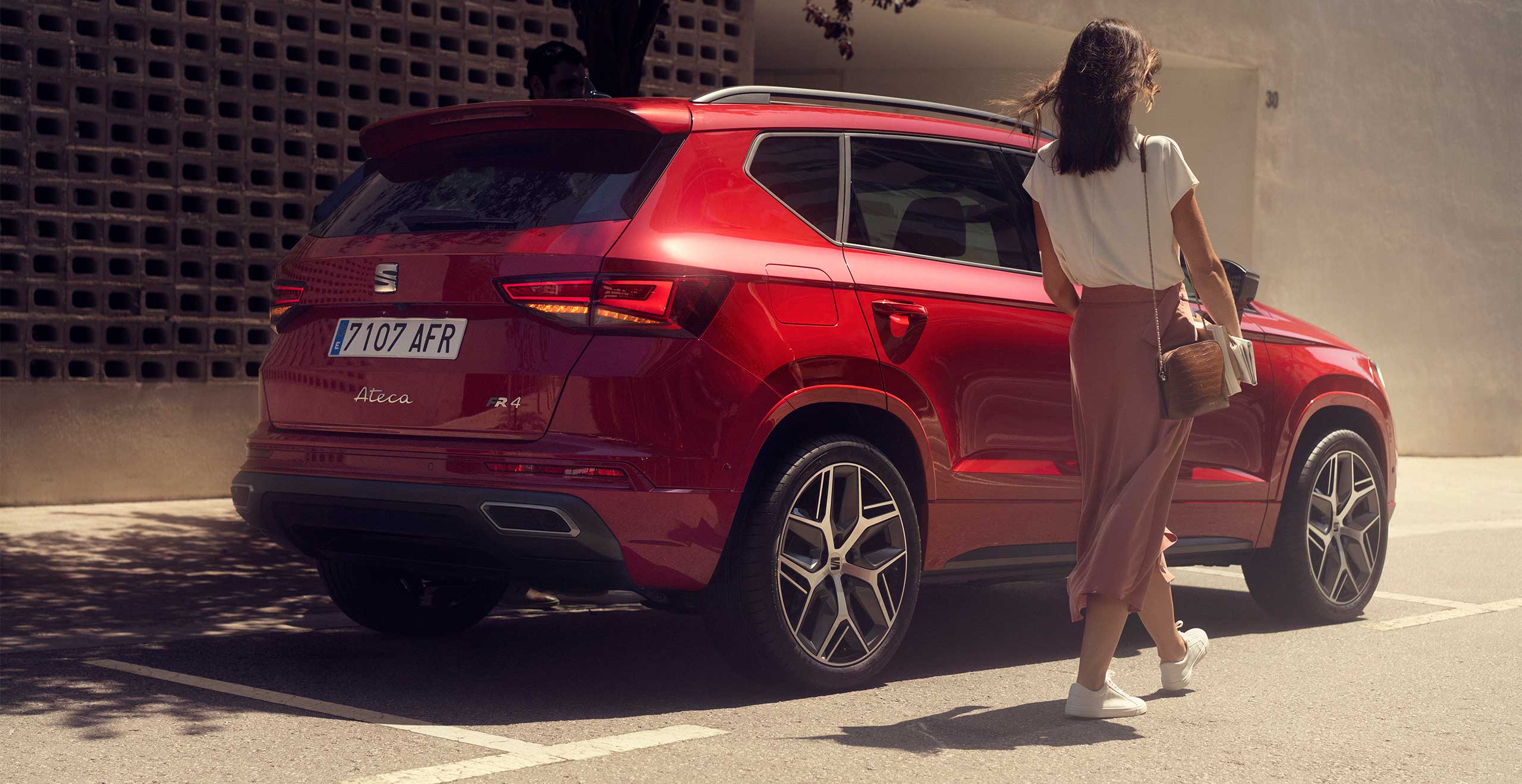 SEAT Ateca-SUV Rückansicht