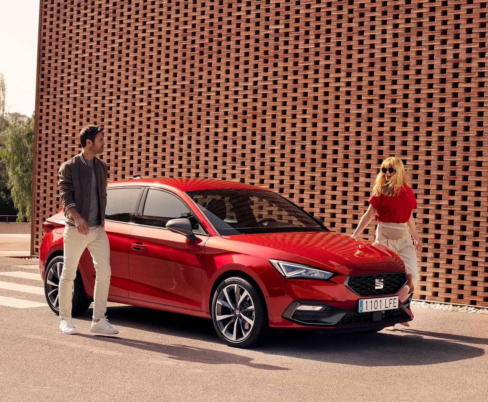 New SEAT Leon front view