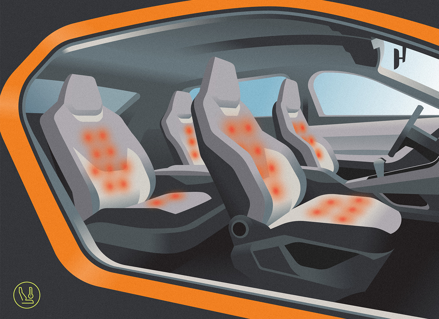 SEAT Tarraco SUV 7-Sitzer-Technologie beheizte Vorder- und Rücksitze 
