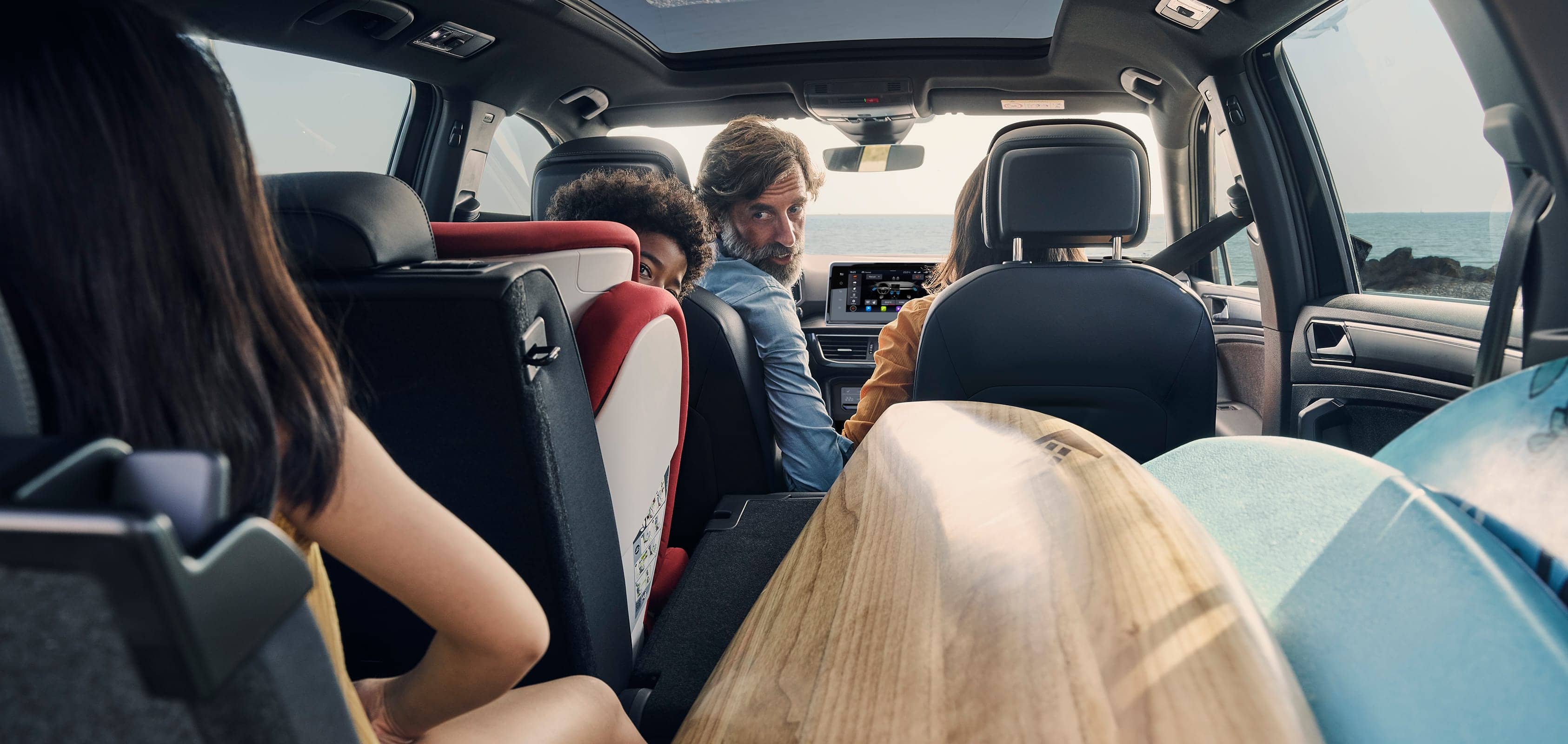 SEAT Tarraco SUV 7-Sitzer Sicherheitsmerkmale sorgen für ein stressfreies Stadtleben.