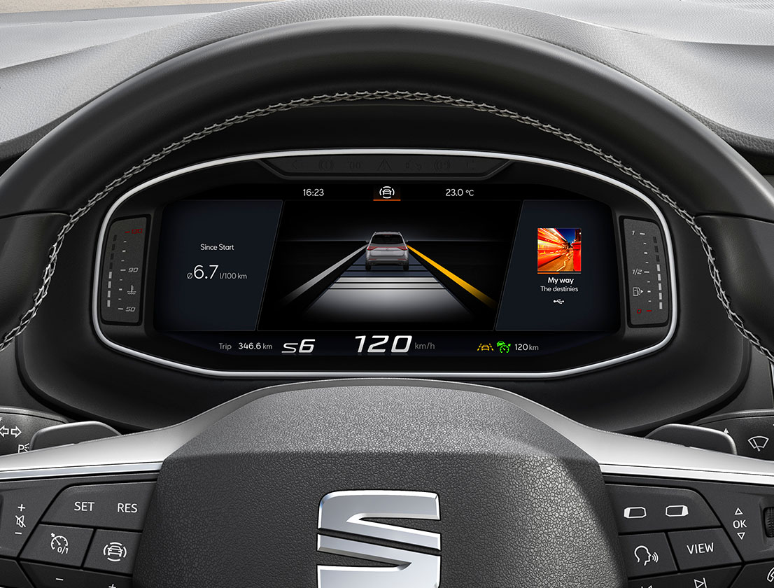 Cockpit digitale.