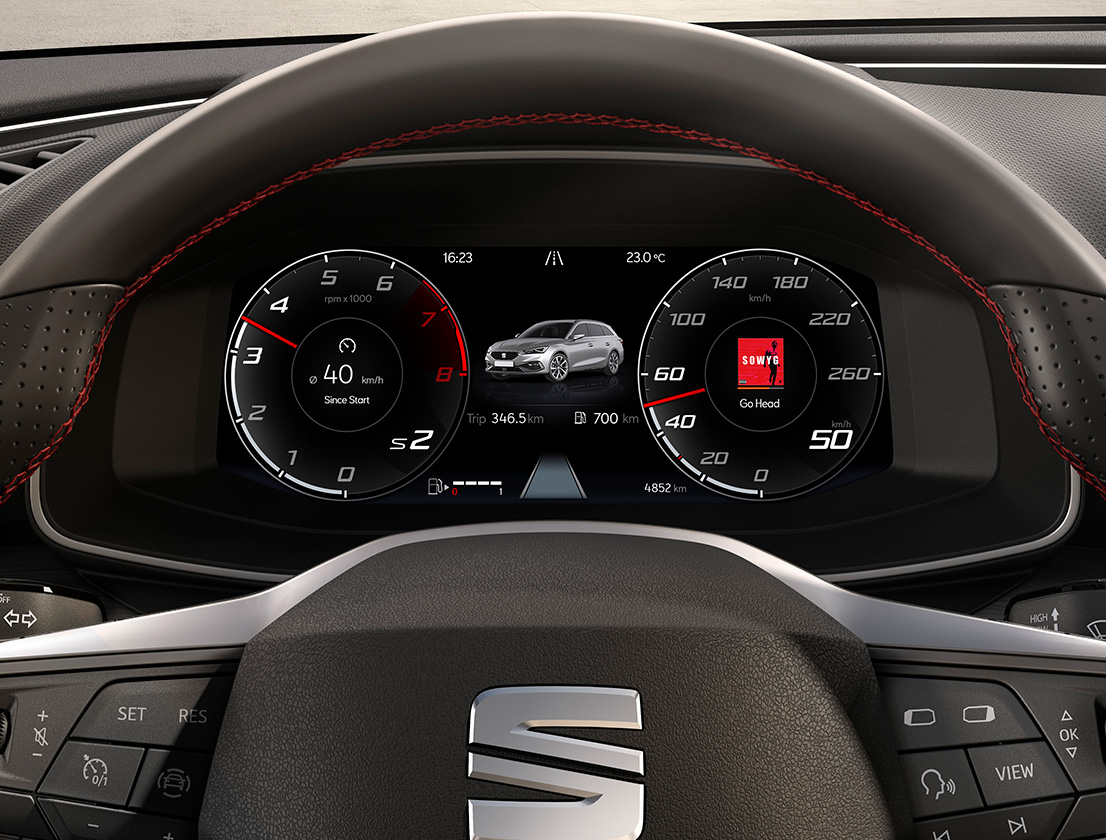 seat leon digital cockpit