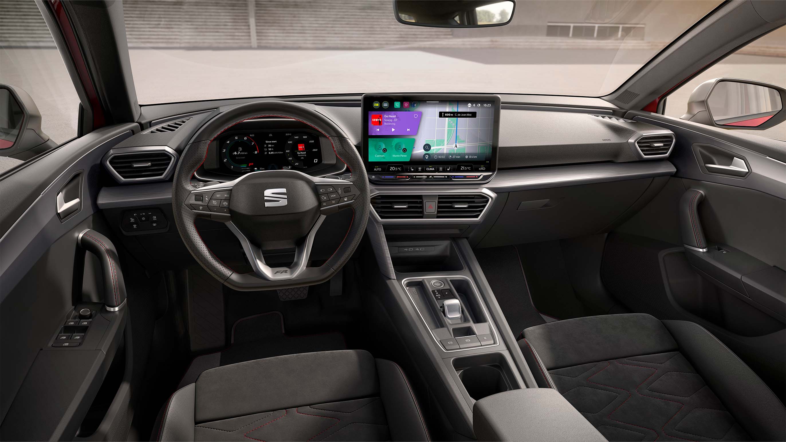 Sportsitze im SEAT Leon FR