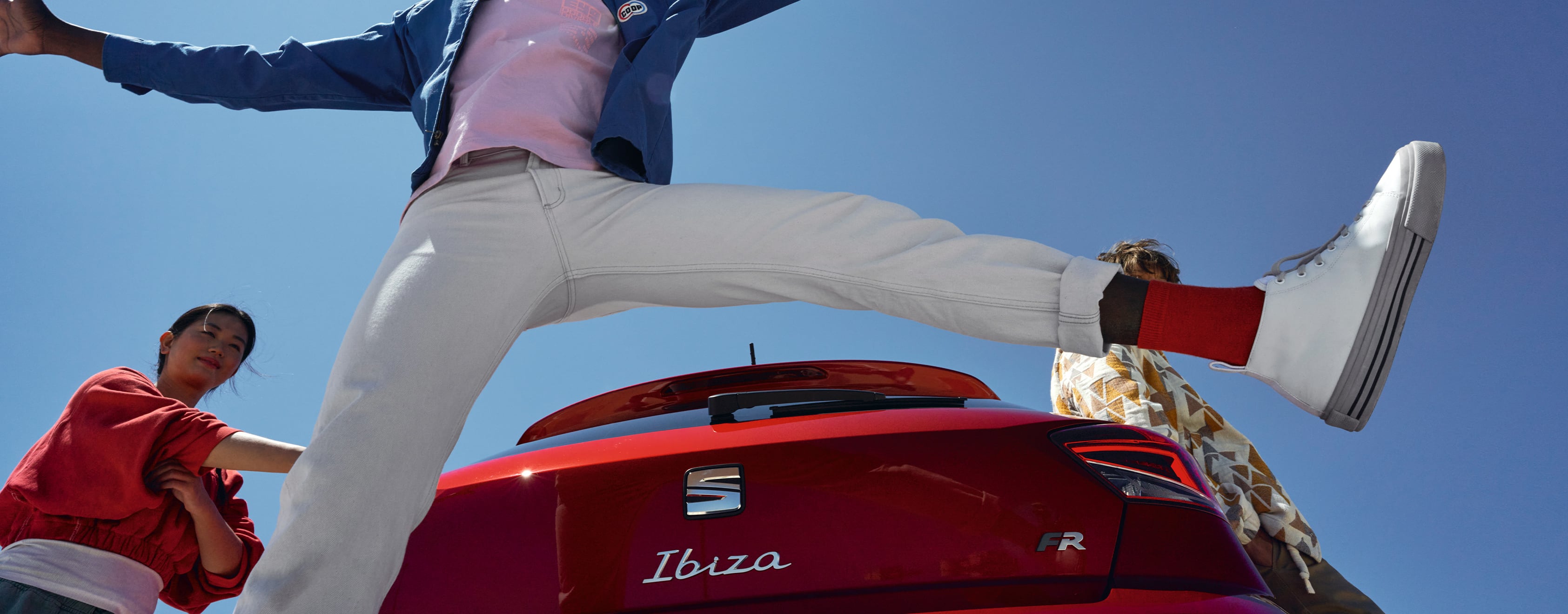 SEAT Ibiza Desire Red mit Eco-LED-Scheinwerfern